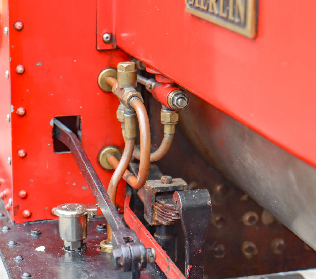 7 1/4 inch narrow gauge Hunslet 0-4-0ST