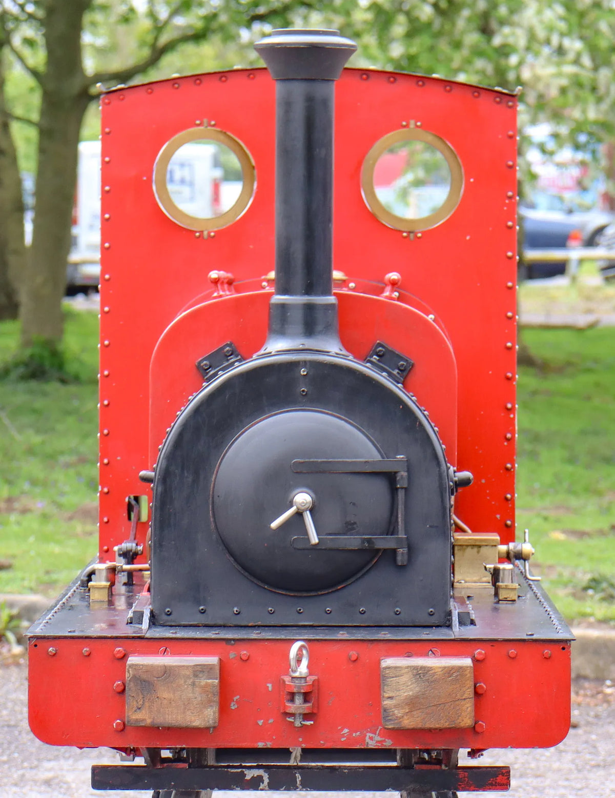 7 1/4 inch narrow gauge Hunslet 0-4-0ST