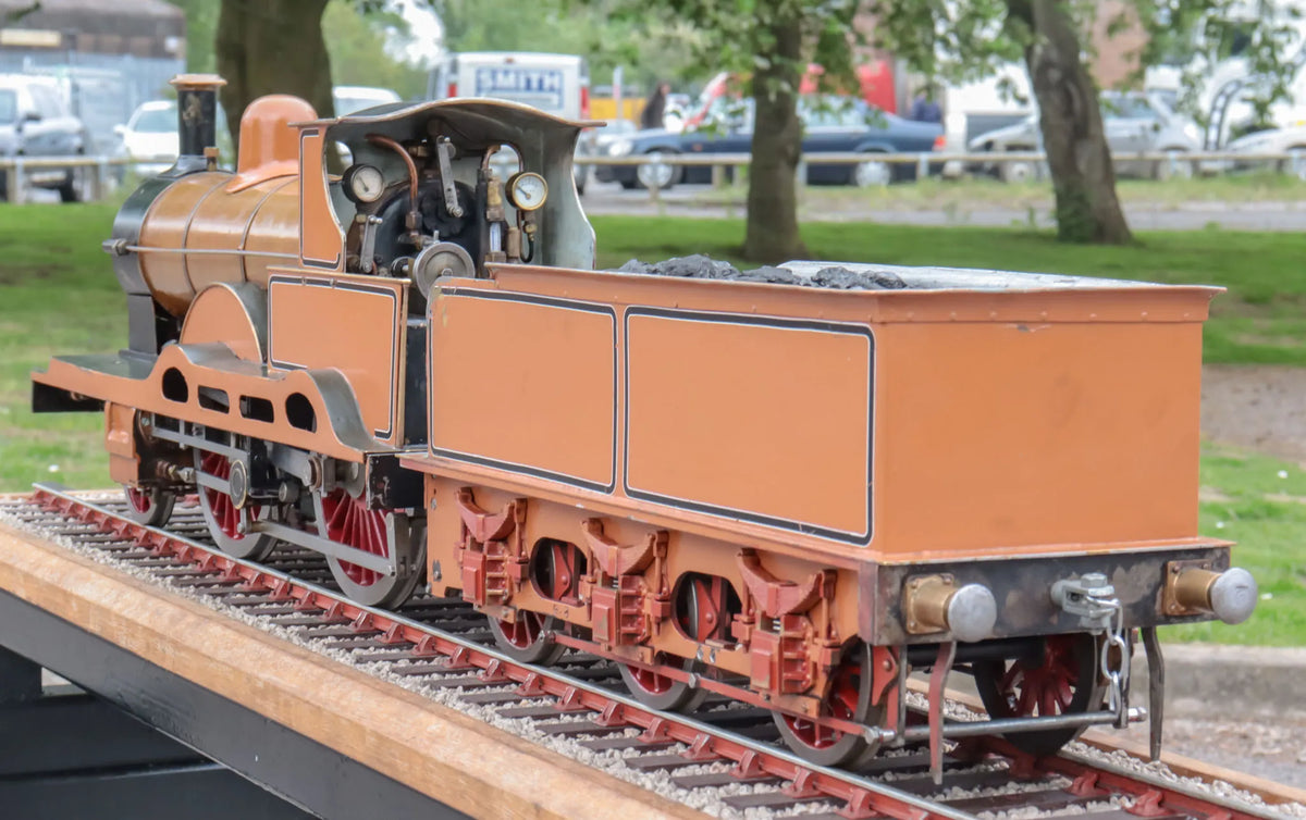 3 1/2 inch gauge LNWR 2-2-2-0 Teutonic compound