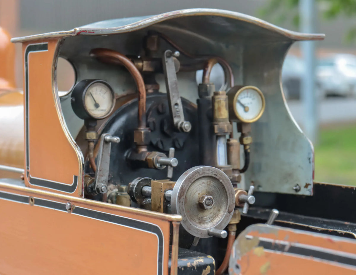 3 1/2 inch gauge LNWR 2-2-2-0 Teutonic compound
