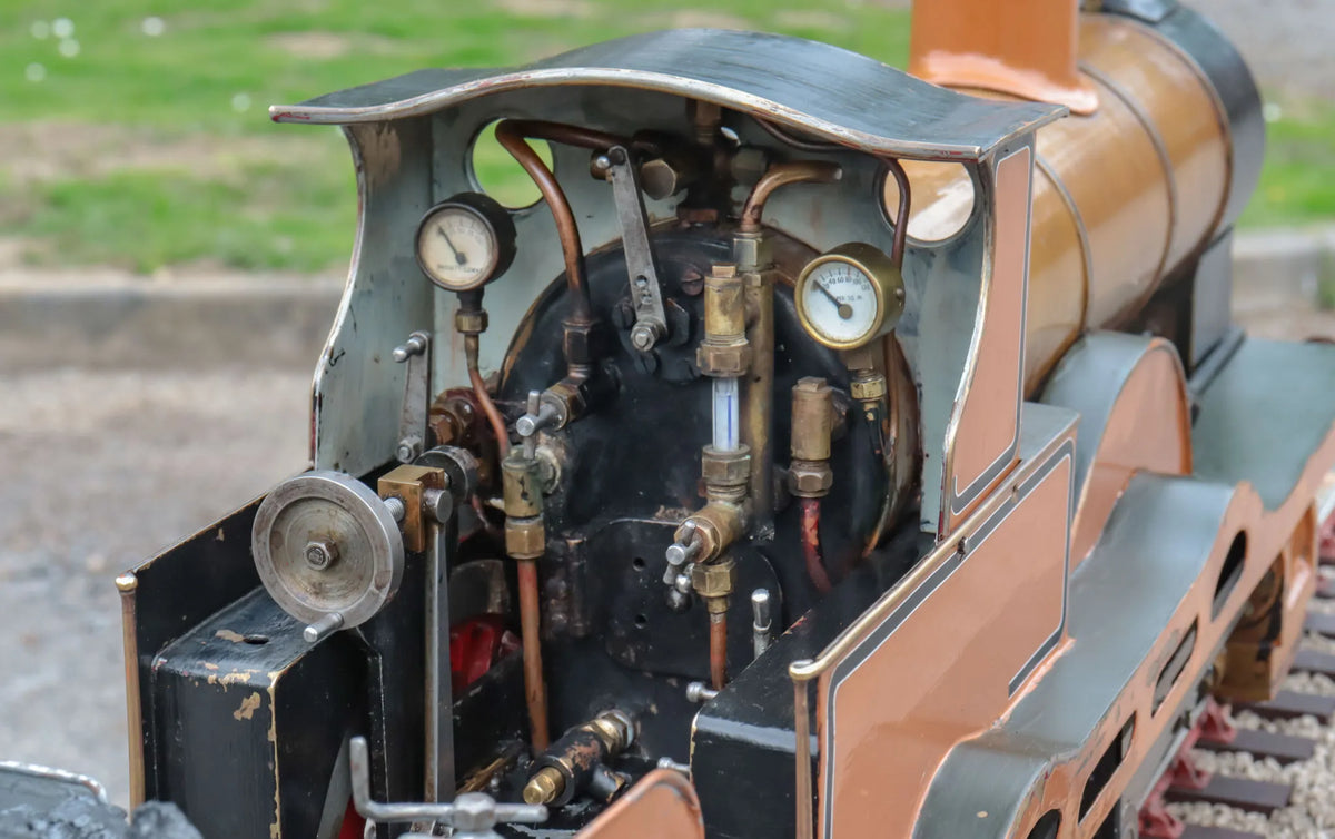 3 1/2 inch gauge LNWR 2-2-2-0 Teutonic compound