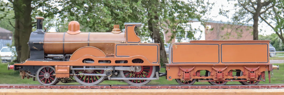 3 1/2 inch gauge LNWR 2-2-2-0 Teutonic compound