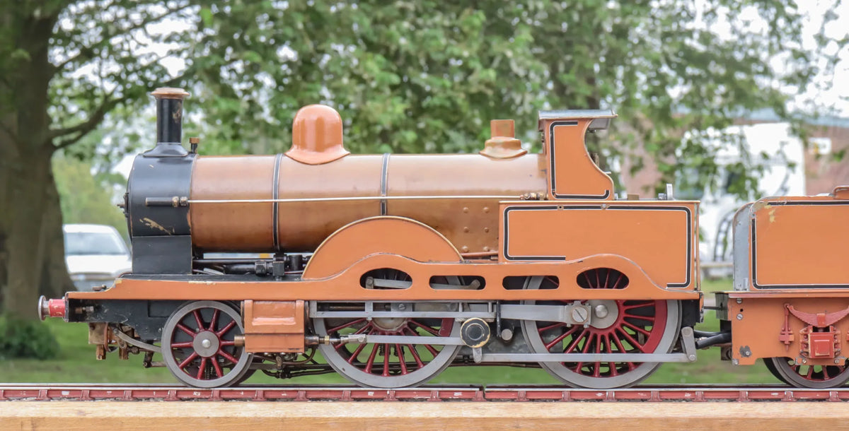 3 1/2 inch gauge LNWR 2-2-2-0 Teutonic compound