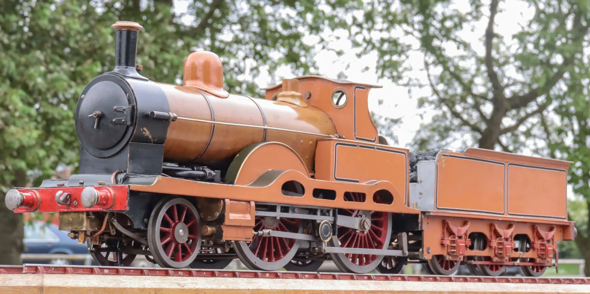 3 1/2 inch gauge LNWR 2-2-2-0 Teutonic compound