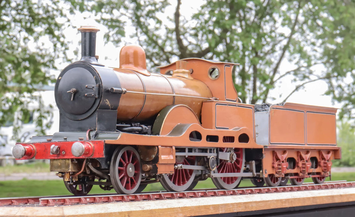 3 1/2 inch gauge LNWR 2-2-2-0 Teutonic compound