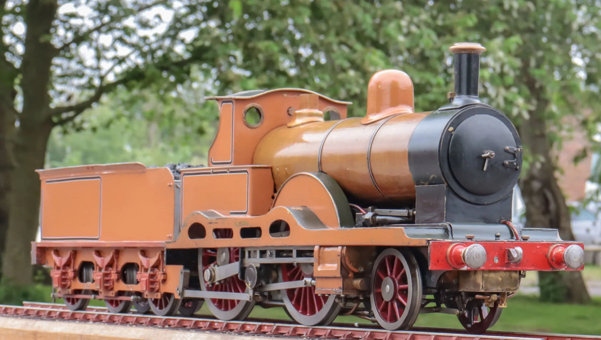 3 1/2 inch gauge LNWR 2-2-2-0 Teutonic compound