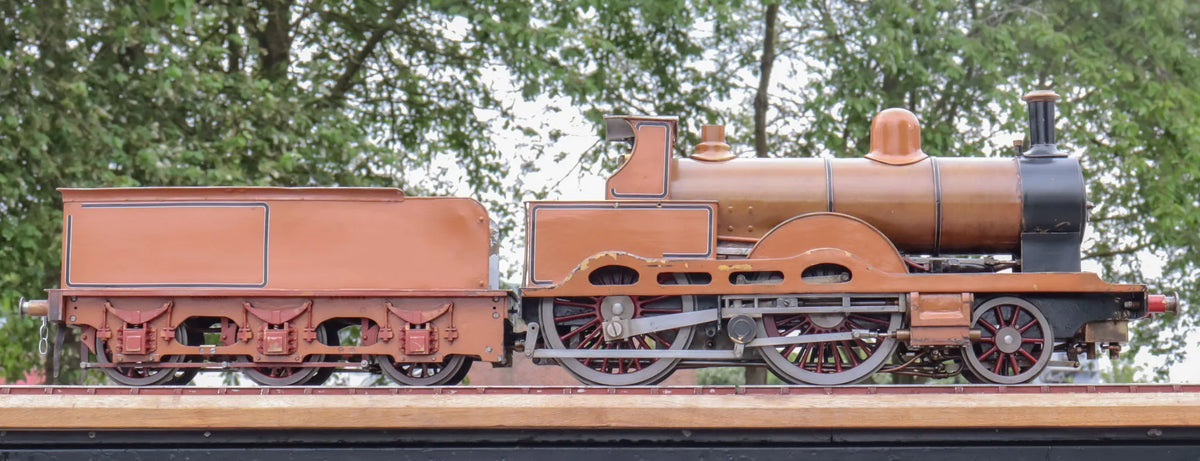 3 1/2 inch gauge LNWR 2-2-2-0 Teutonic compound