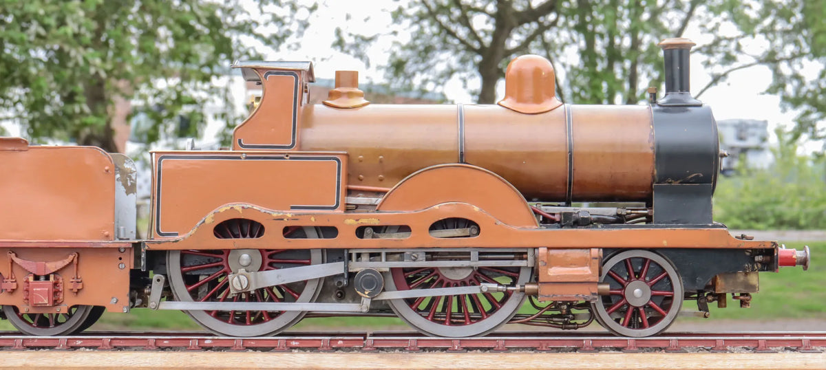 3 1/2 inch gauge LNWR 2-2-2-0 Teutonic compound