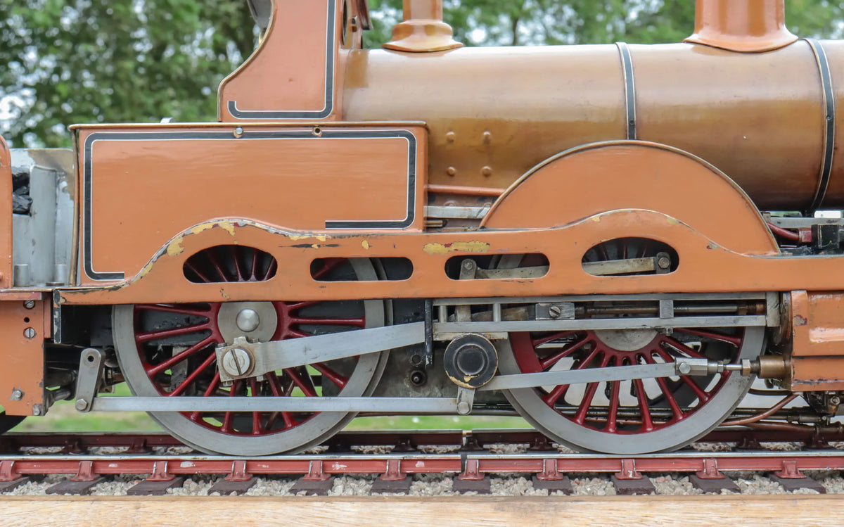 3 1/2 inch gauge LNWR 2-2-2-0 Teutonic compound