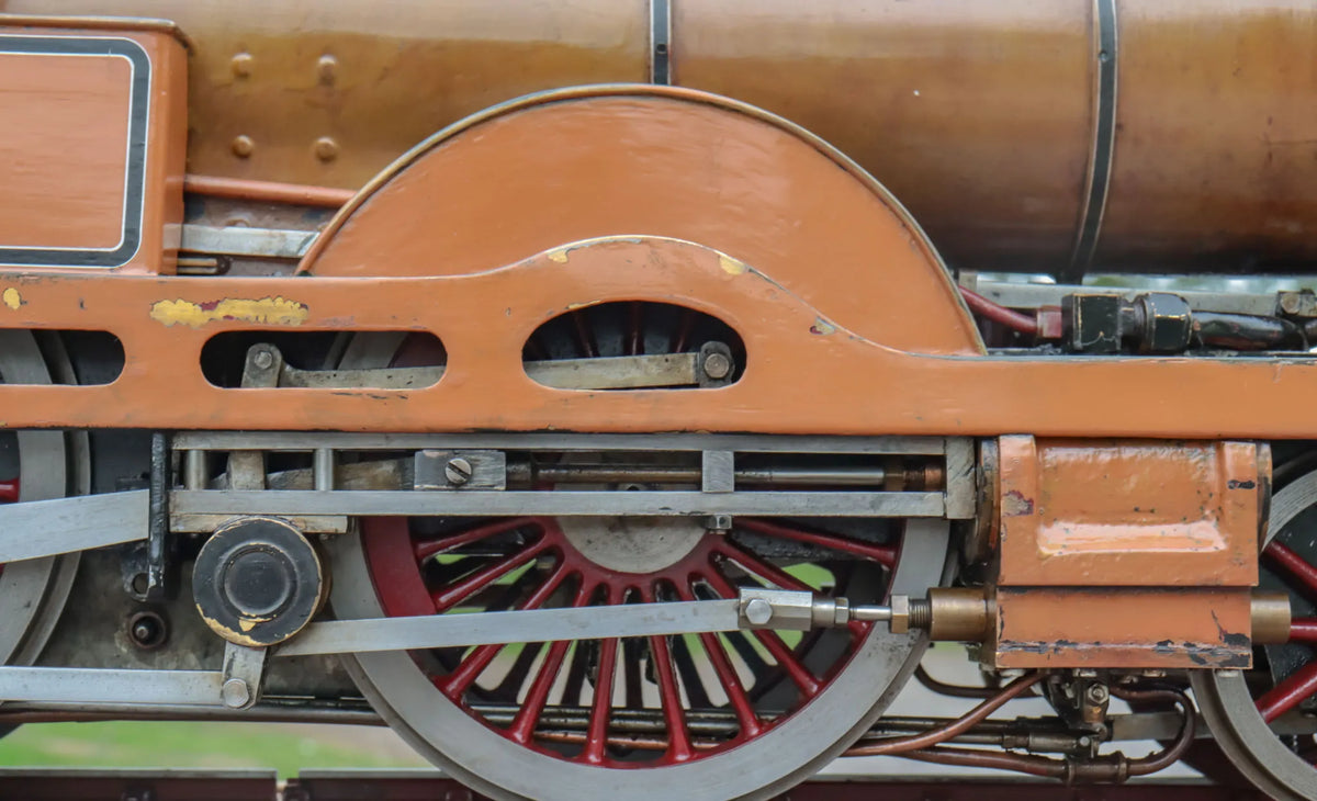 3 1/2 inch gauge LNWR 2-2-2-0 Teutonic compound