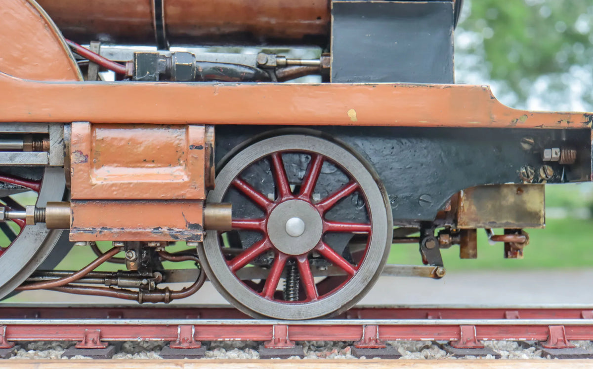 3 1/2 inch gauge LNWR 2-2-2-0 Teutonic compound