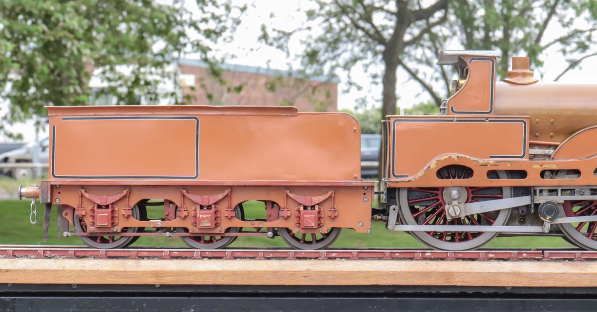 3 1/2 inch gauge LNWR 2-2-2-0 Teutonic compound