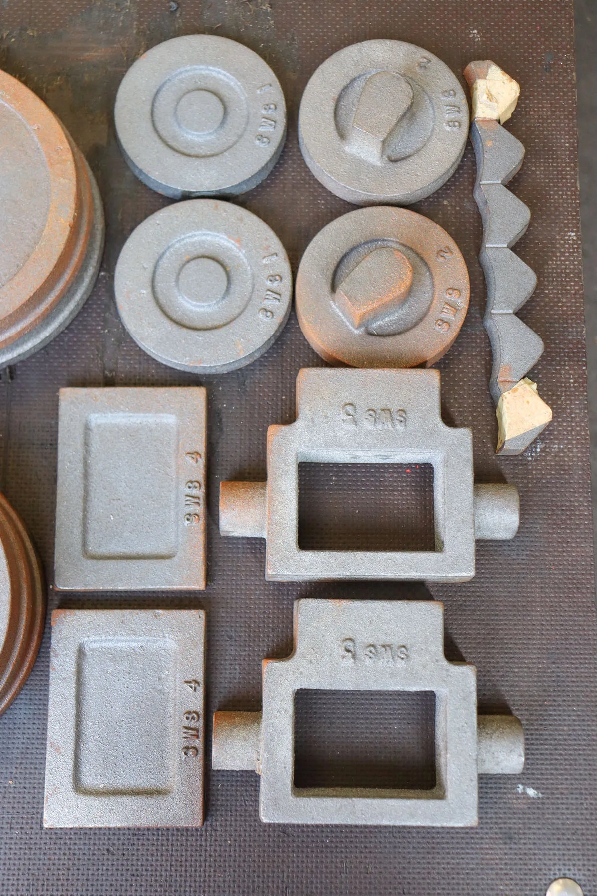7 1/4 inch gauge "Sweet William" castings, unmachined