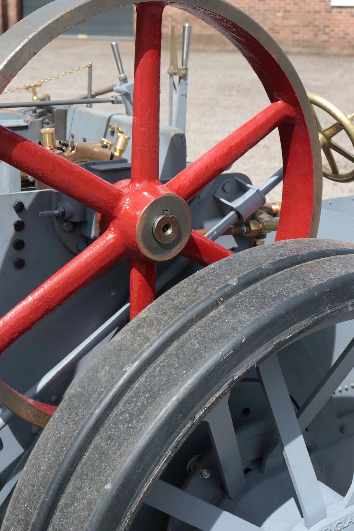 4 inch scale Burrell agricultural engine