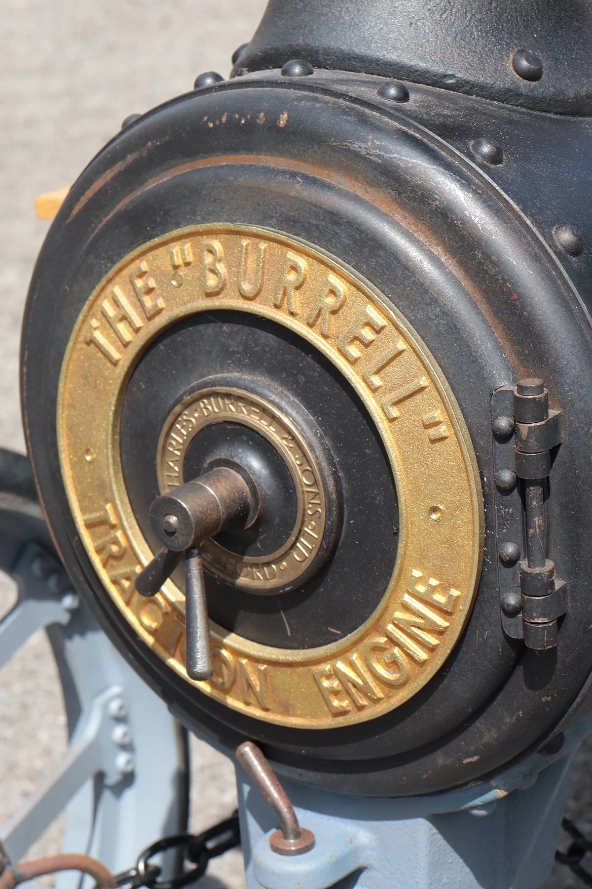 4 inch scale Burrell agricultural engine