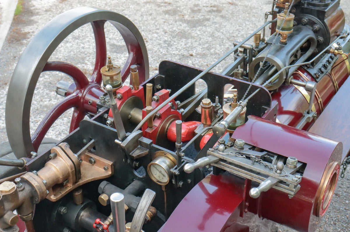 6 inch Scale Savage "Little Samson" 5 ton steam tractor