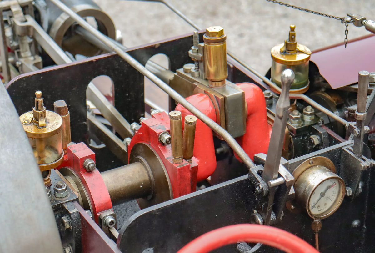 6 inch Scale Savage "Little Samson" 5 ton steam tractor