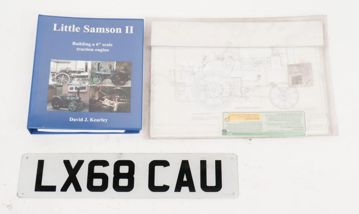 6 inch Scale Savage "Little Samson" 5 ton steam tractor