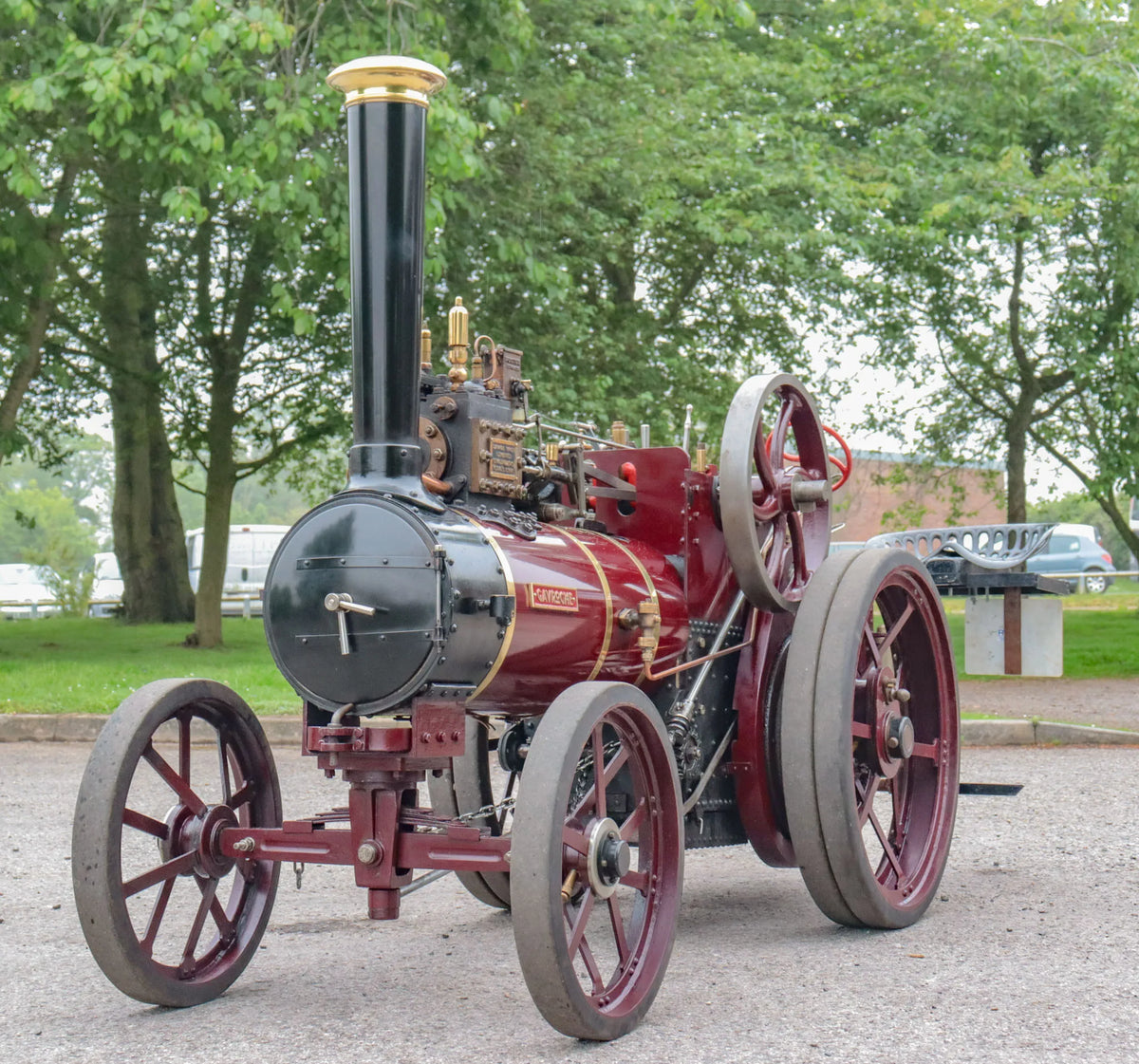 6 inch Scale Savage "Little Samson" 5 ton steam tractor