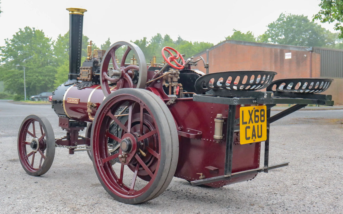 6 inch Scale Savage "Little Samson" 5 ton steam tractor