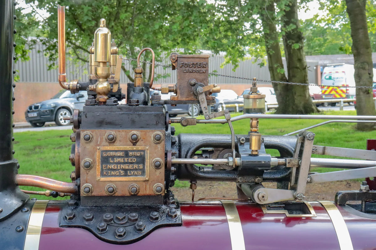 6 inch Scale Savage "Little Samson" 5 ton steam tractor