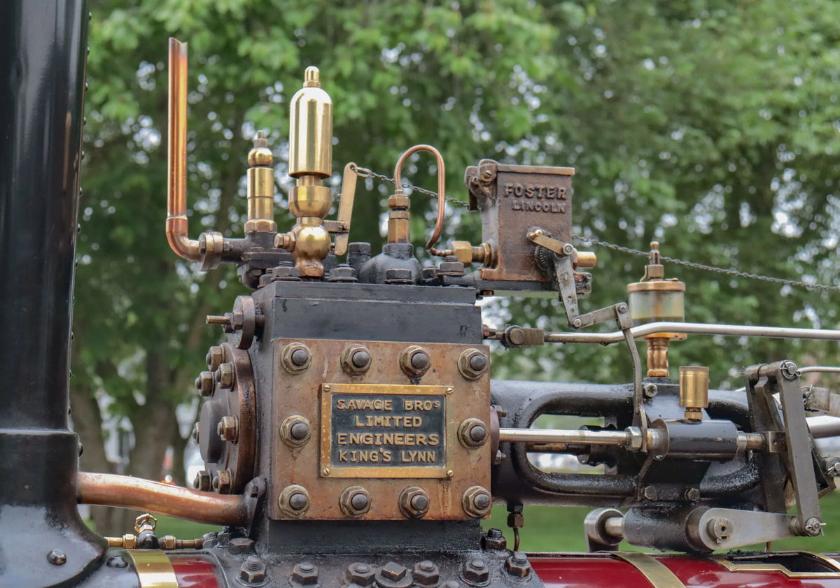 6 inch Scale Savage "Little Samson" 5 ton steam tractor
