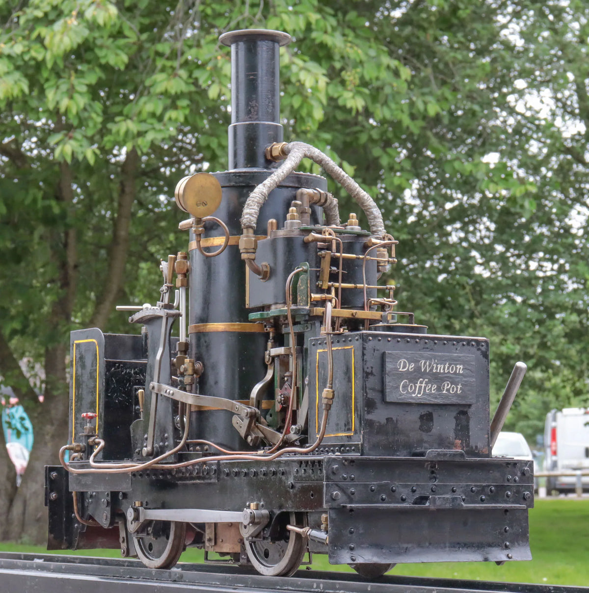 5 inch narrow gauge DeWinton 0-4-0VB
