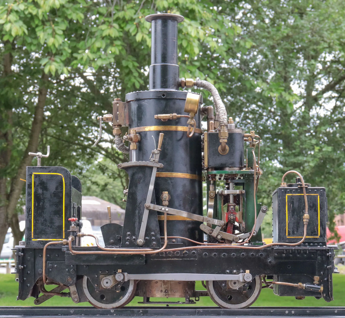 5 inch narrow gauge DeWinton 0-4-0VB