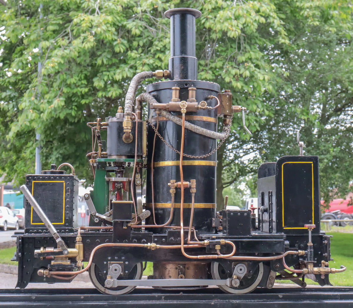 5 inch narrow gauge DeWinton 0-4-0VB