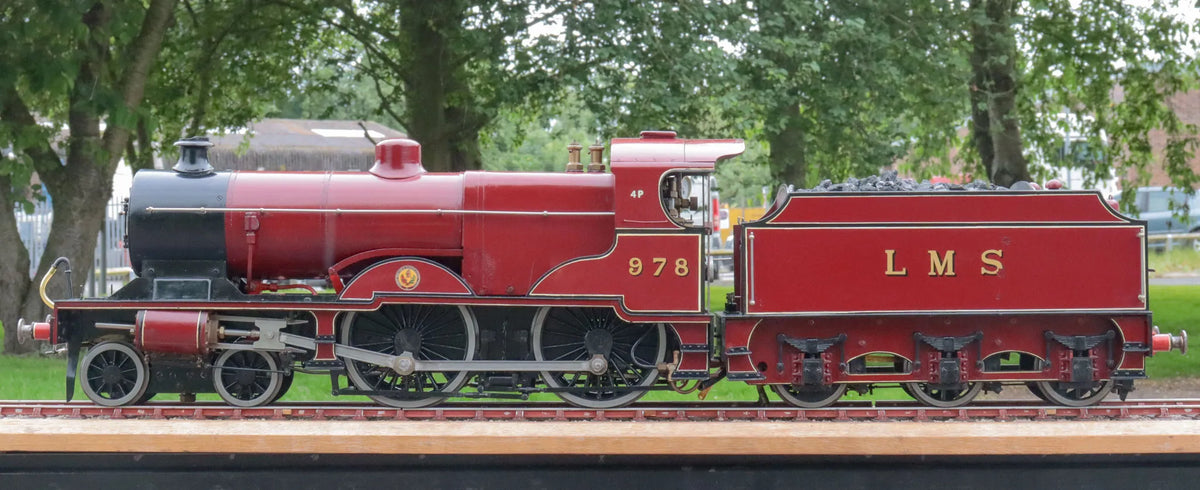 3 1/2 inch gauge LMS 4P 4-4-0