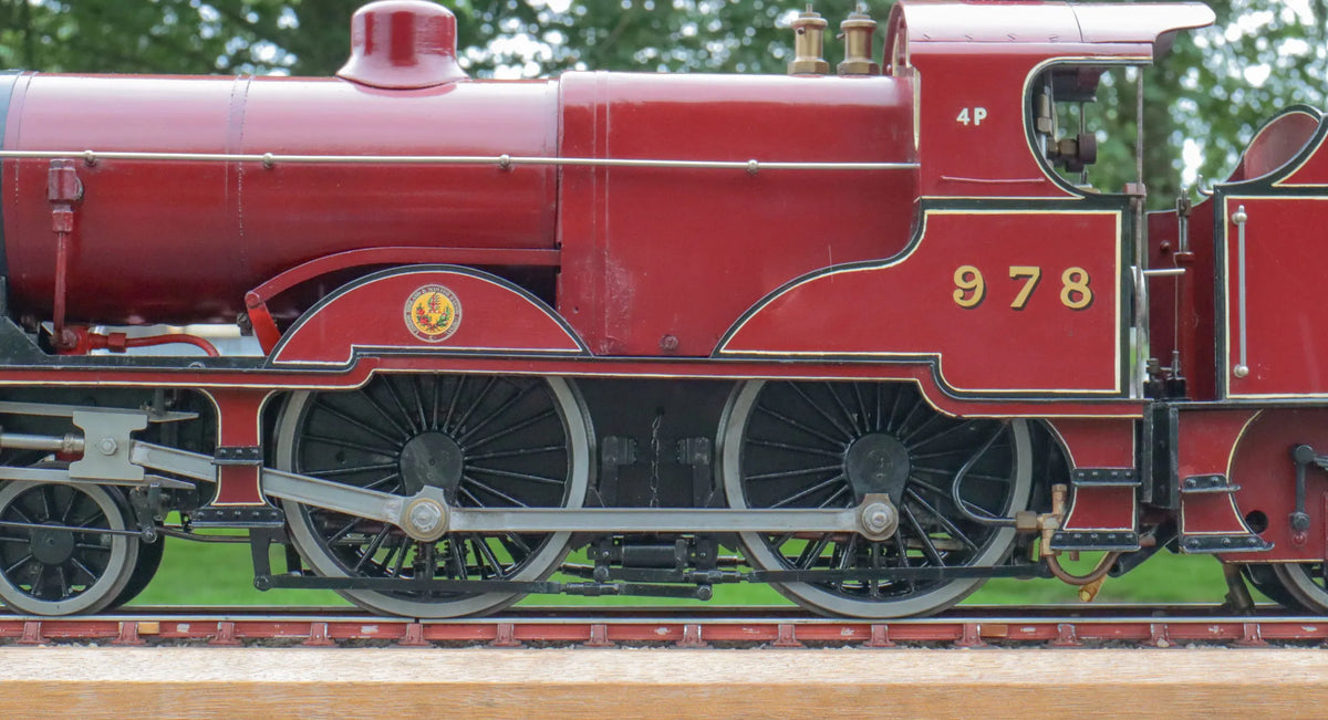 3 1/2 inch gauge LMS 4P 4-4-0