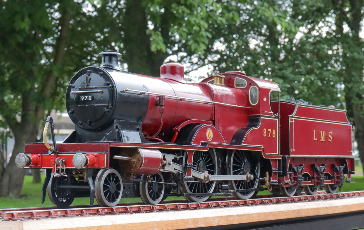 3 1/2 inch gauge LMS 4P 4-4-0