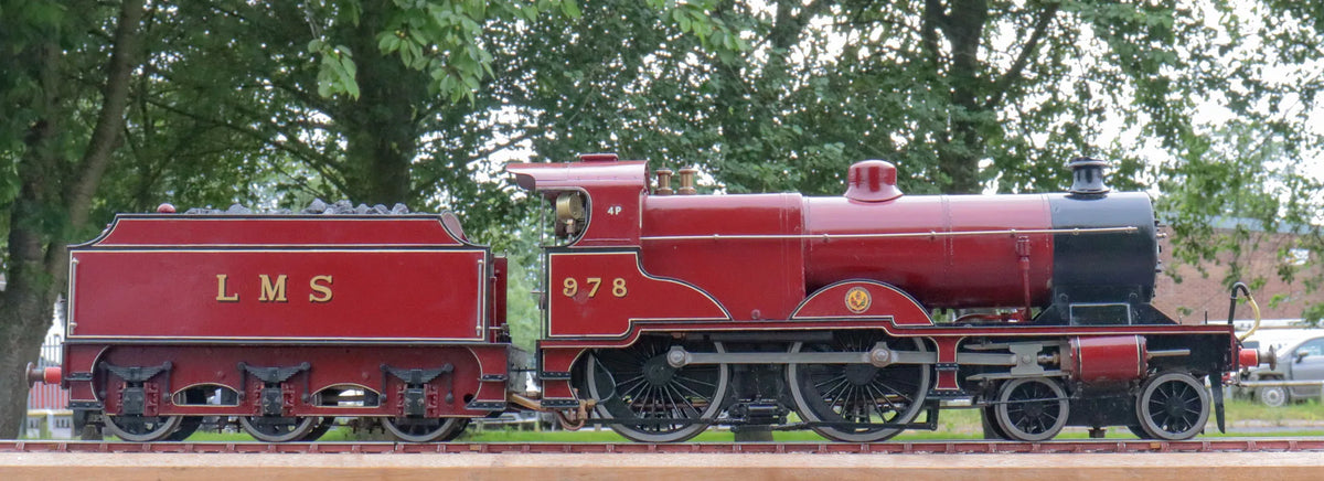 3 1/2 inch gauge LMS 4P 4-4-0