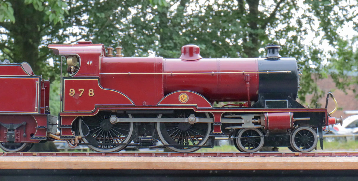 3 1/2 inch gauge LMS 4P 4-4-0