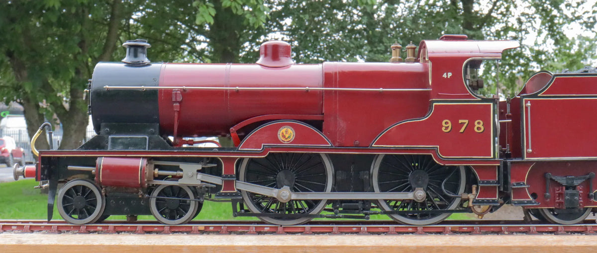 3 1/2 inch gauge LMS 4P 4-4-0