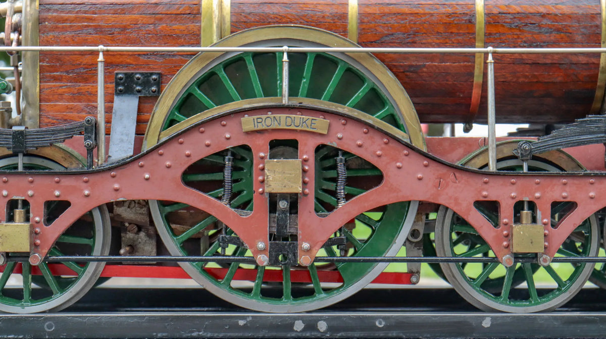 5 inch broad gauge GWR 4-2-2 ''Iron Duke''