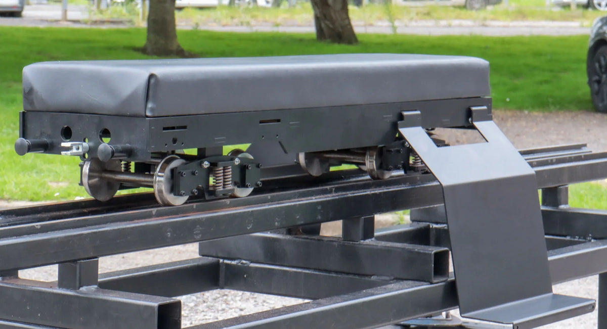 5 inch gauge raised level bogie driving truck