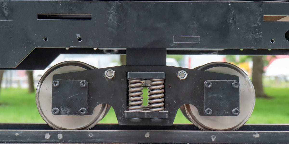 5 inch gauge raised level bogie driving truck