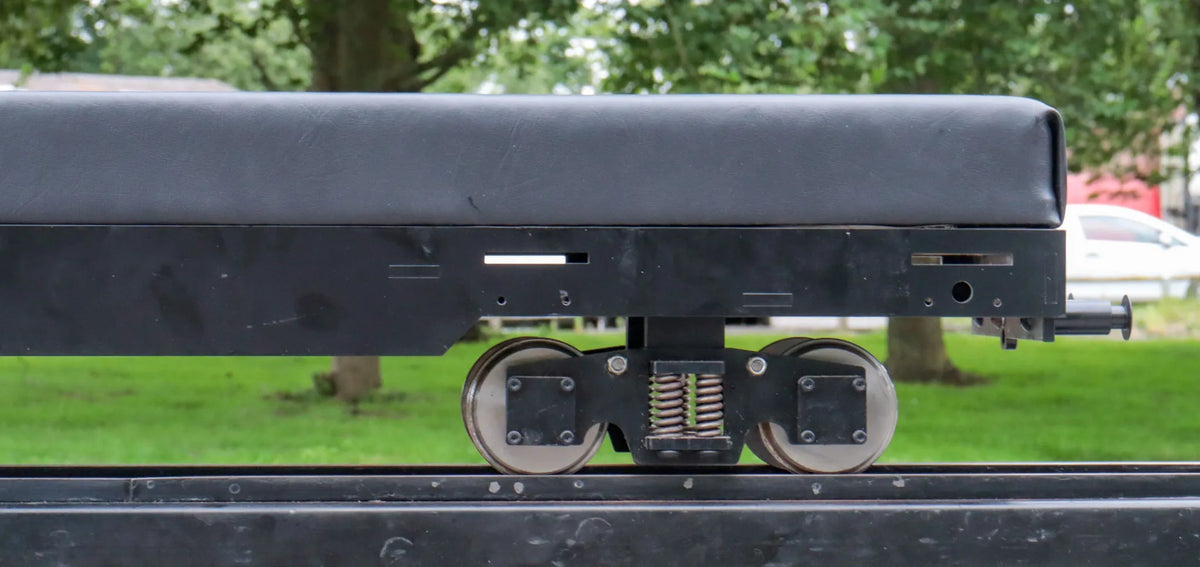5 inch gauge raised level bogie driving truck