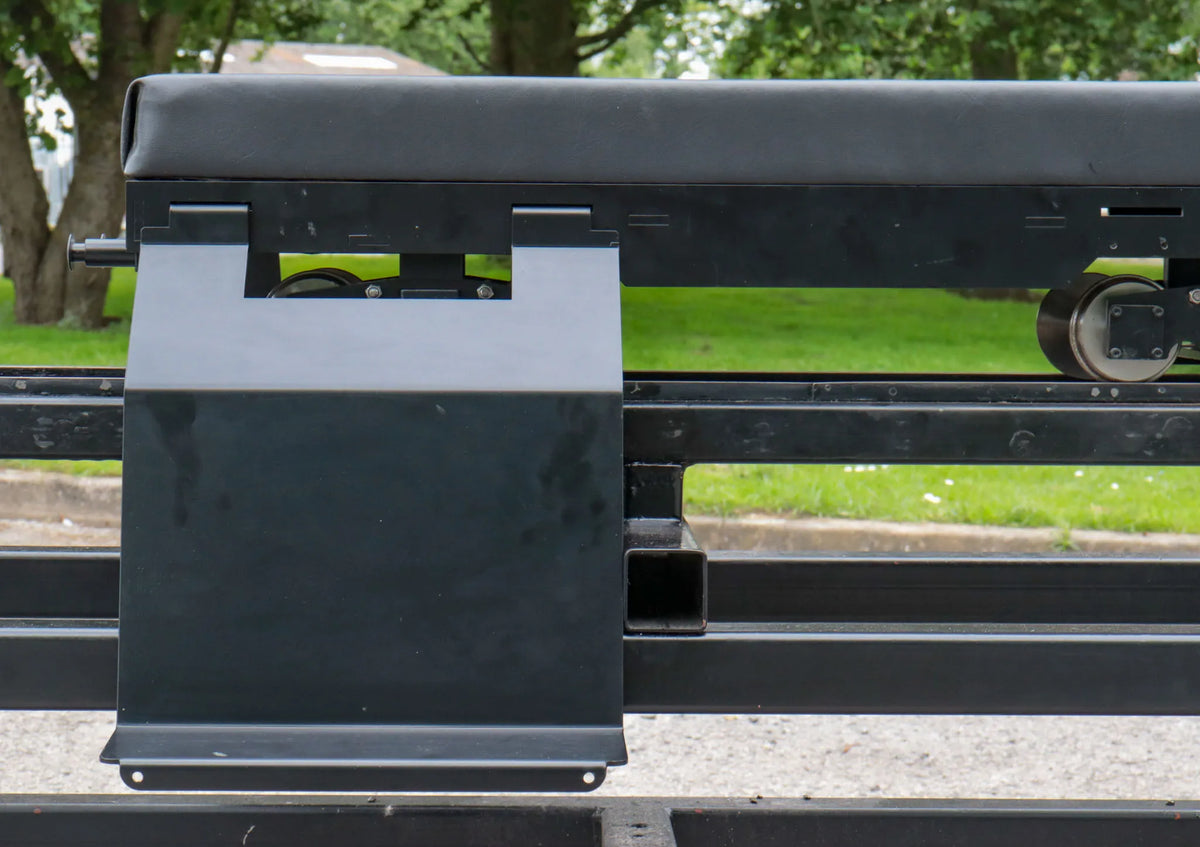 5 inch gauge raised level bogie driving truck