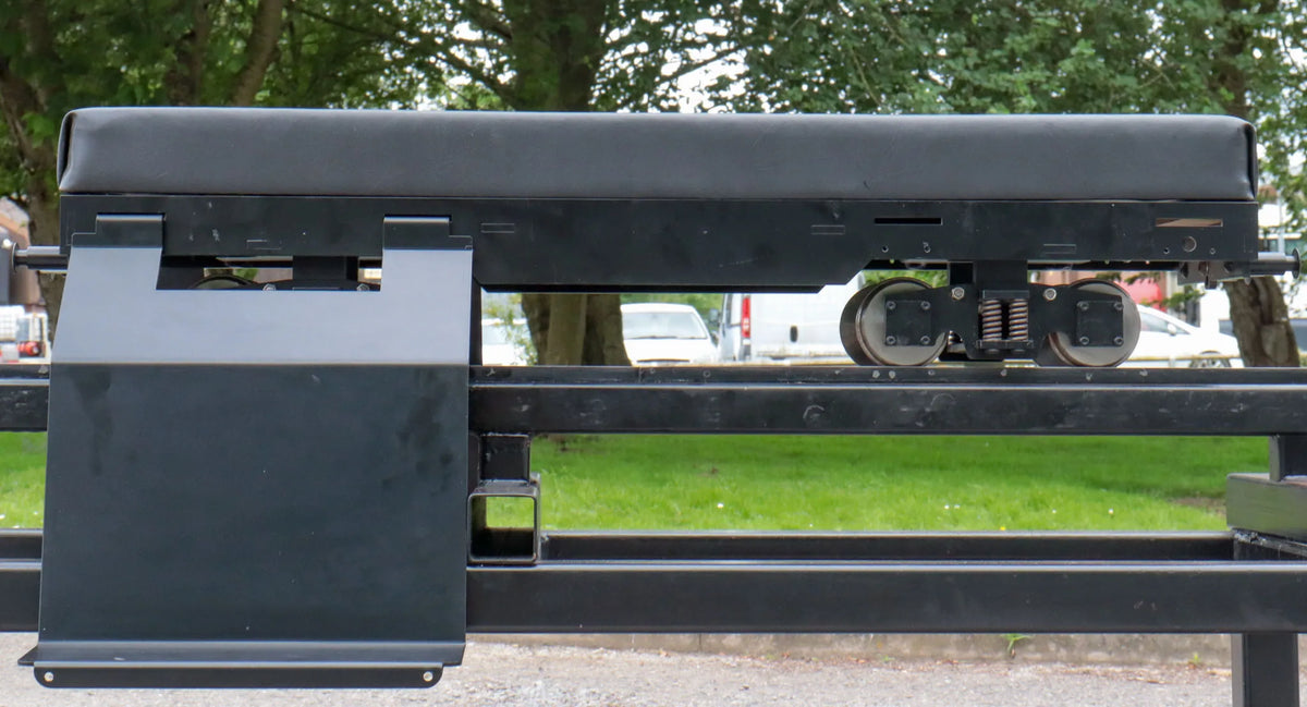 5 inch gauge raised level bogie driving truck