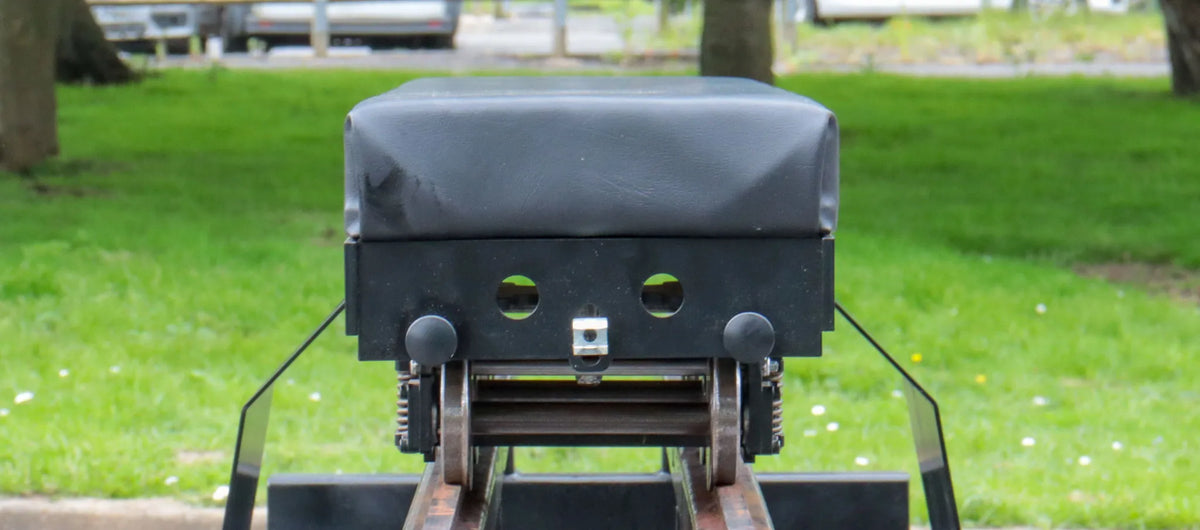 5 inch gauge raised level bogie driving truck