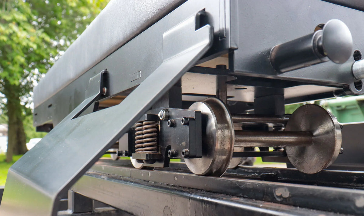 5 inch gauge raised level bogie driving truck