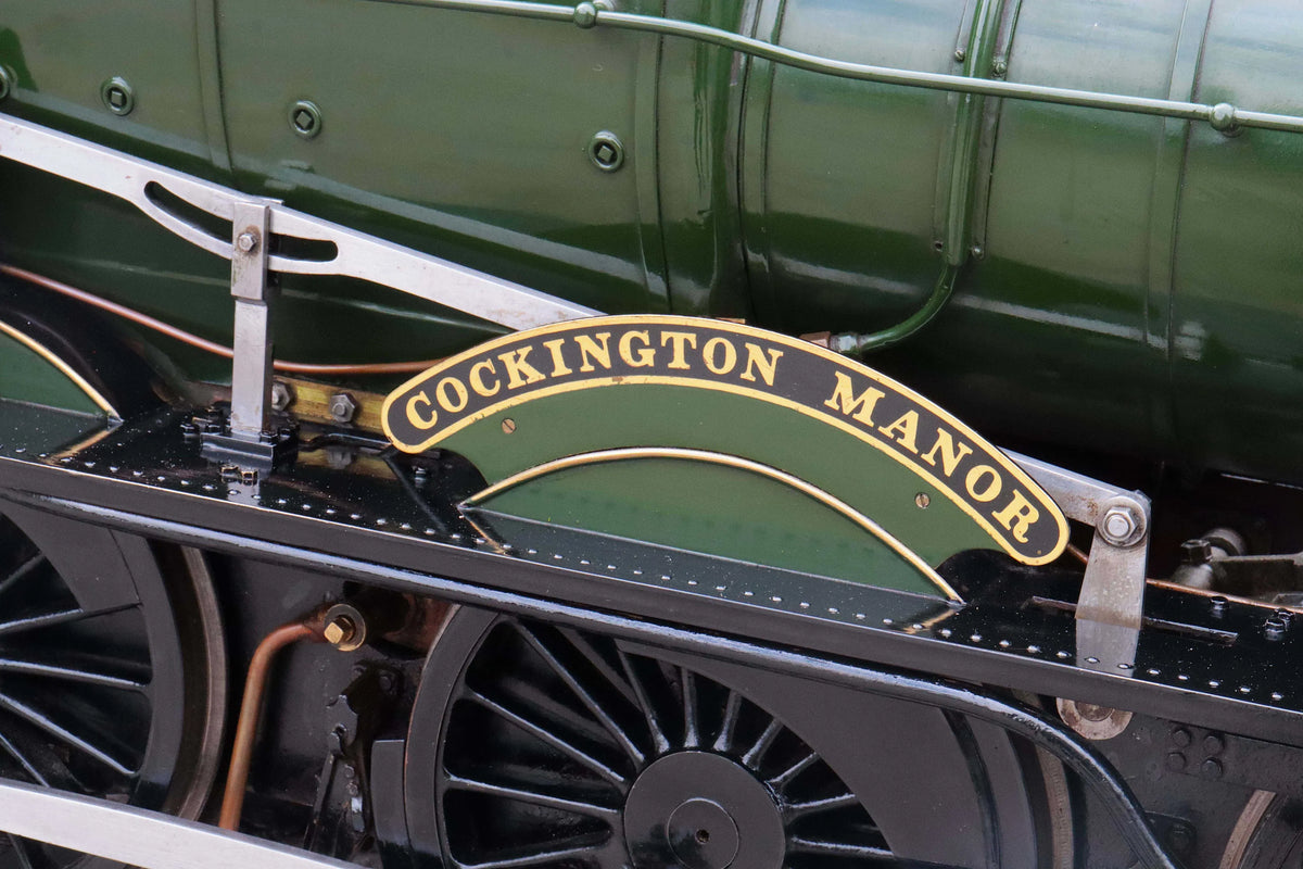 5 inch gauge GWR 4-6-0 No.7806 "Cockington Manor"