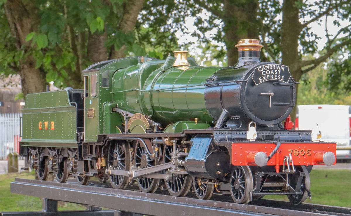 5 inch gauge GWR 4-6-0 No.7806 "Cockington Manor"