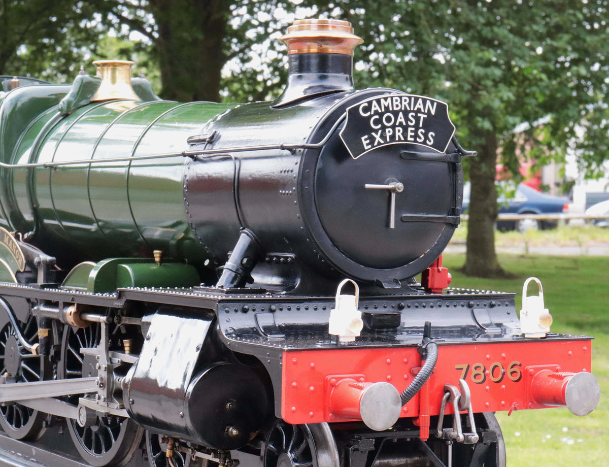 5 inch gauge GWR 4-6-0 No.7806 "Cockington Manor"