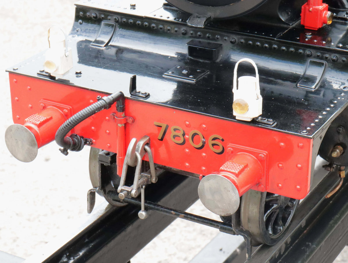 5 inch gauge GWR 4-6-0 No.7806 "Cockington Manor"