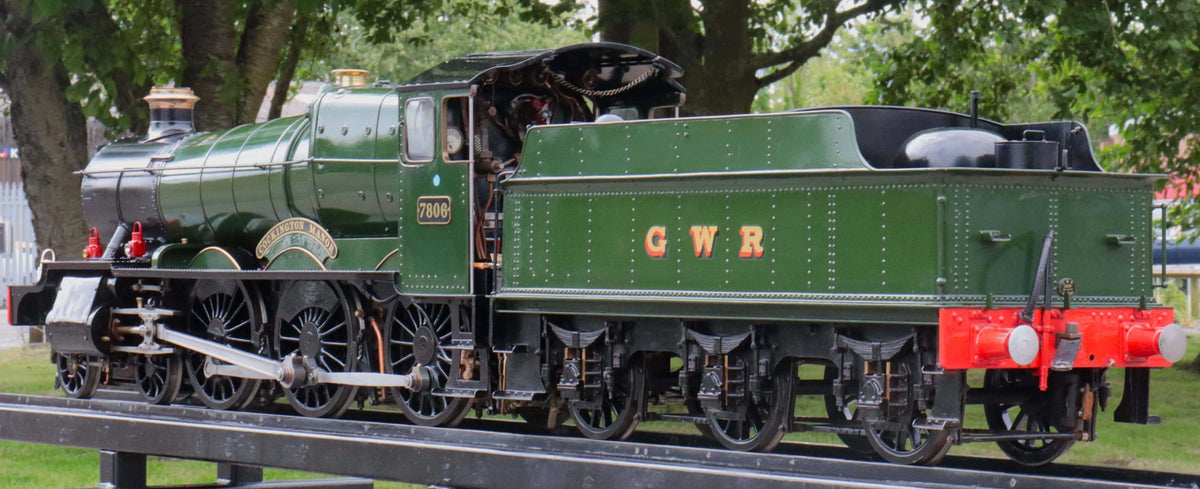 5 inch gauge GWR 4-6-0 No.7806 "Cockington Manor"