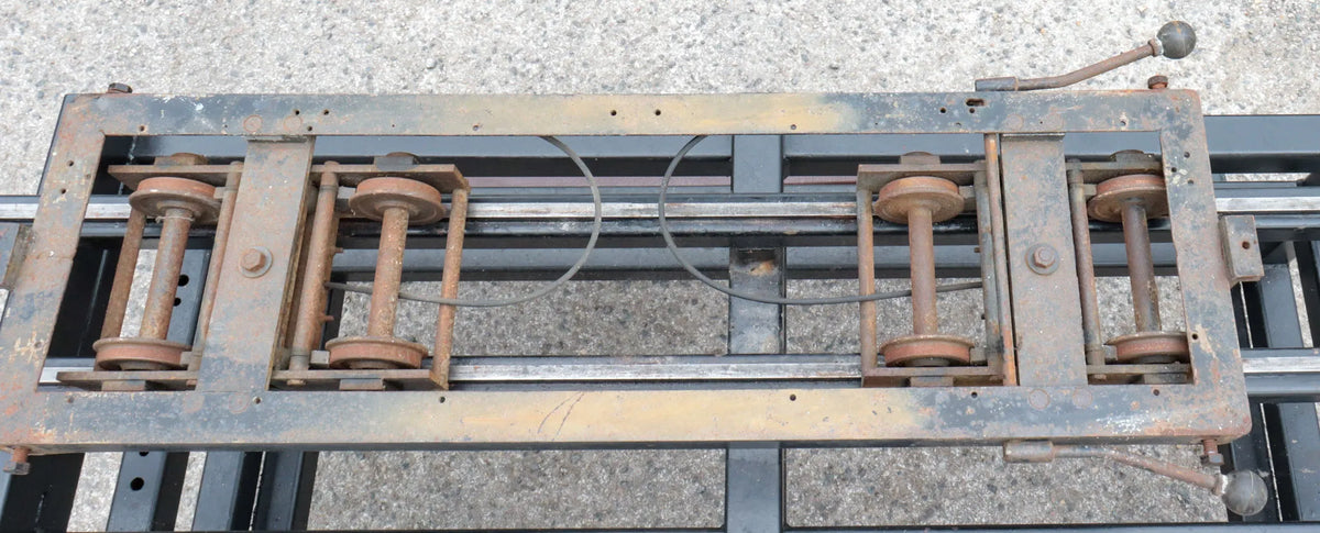 5 inch gauge braked bogie driving truck