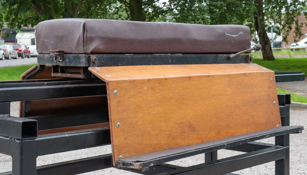 5 inch gauge braked bogie driving truck
